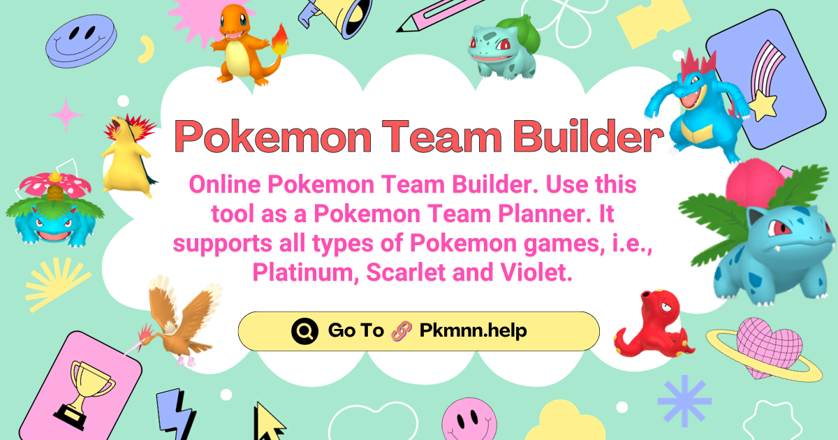 Pokemon Team Builder